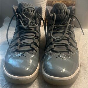 Jordan Sneakers in Gray and Black